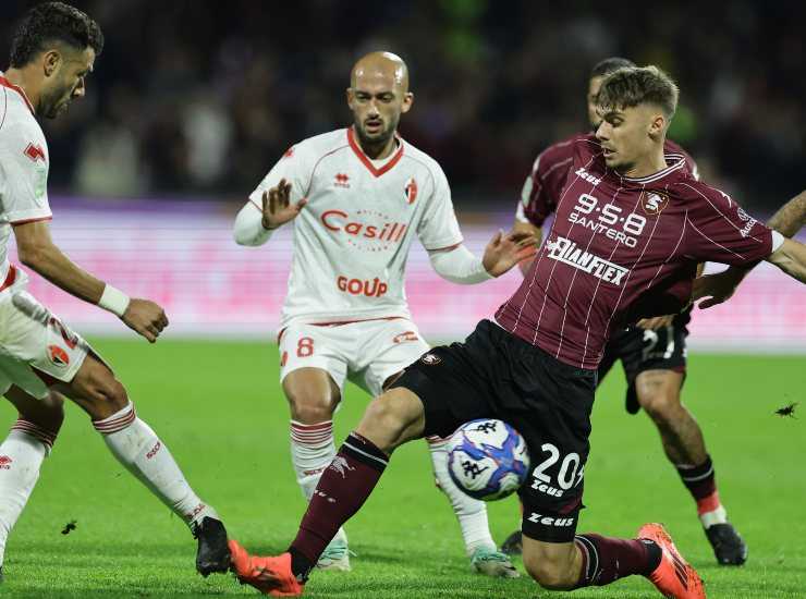Salernitana-Bari (LaPresse) - salernosera.it