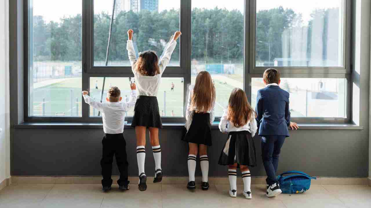 Bambini a scuola