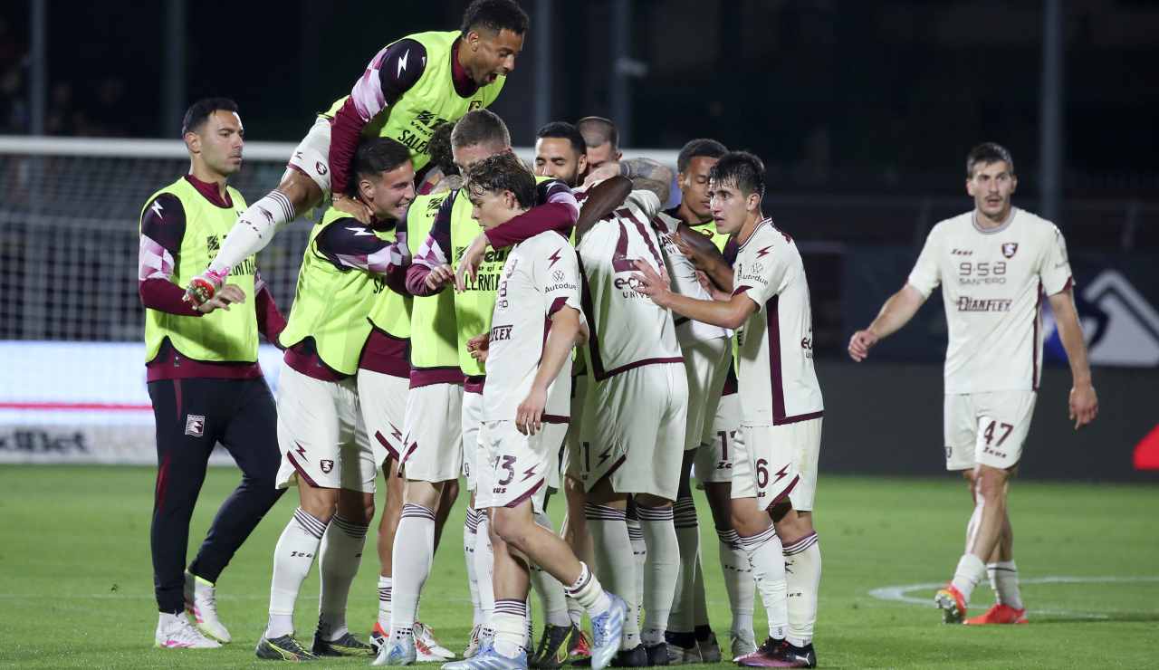Giocatori Salernitana (LaPresse) - salernosera.it (7)