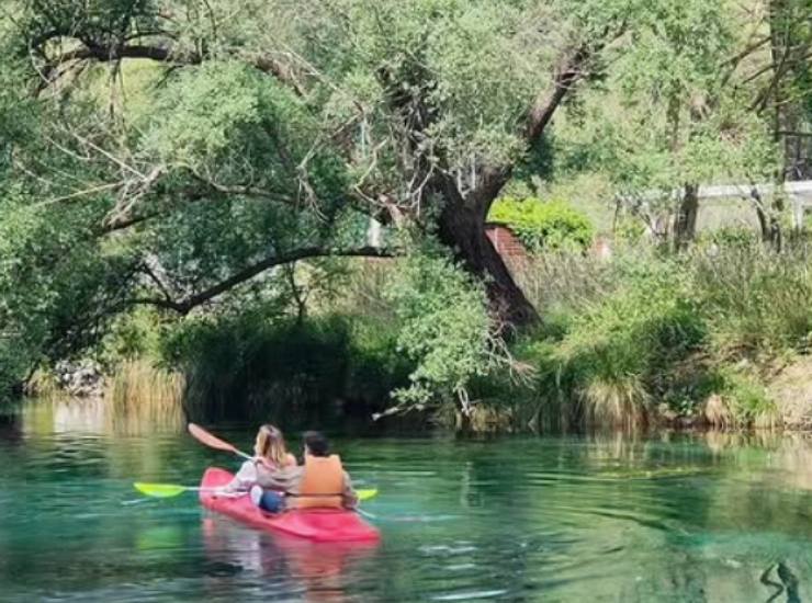 Kayaking nel Parco del Grassano (Fonte igers_benevento Instagram) - salernosera.it