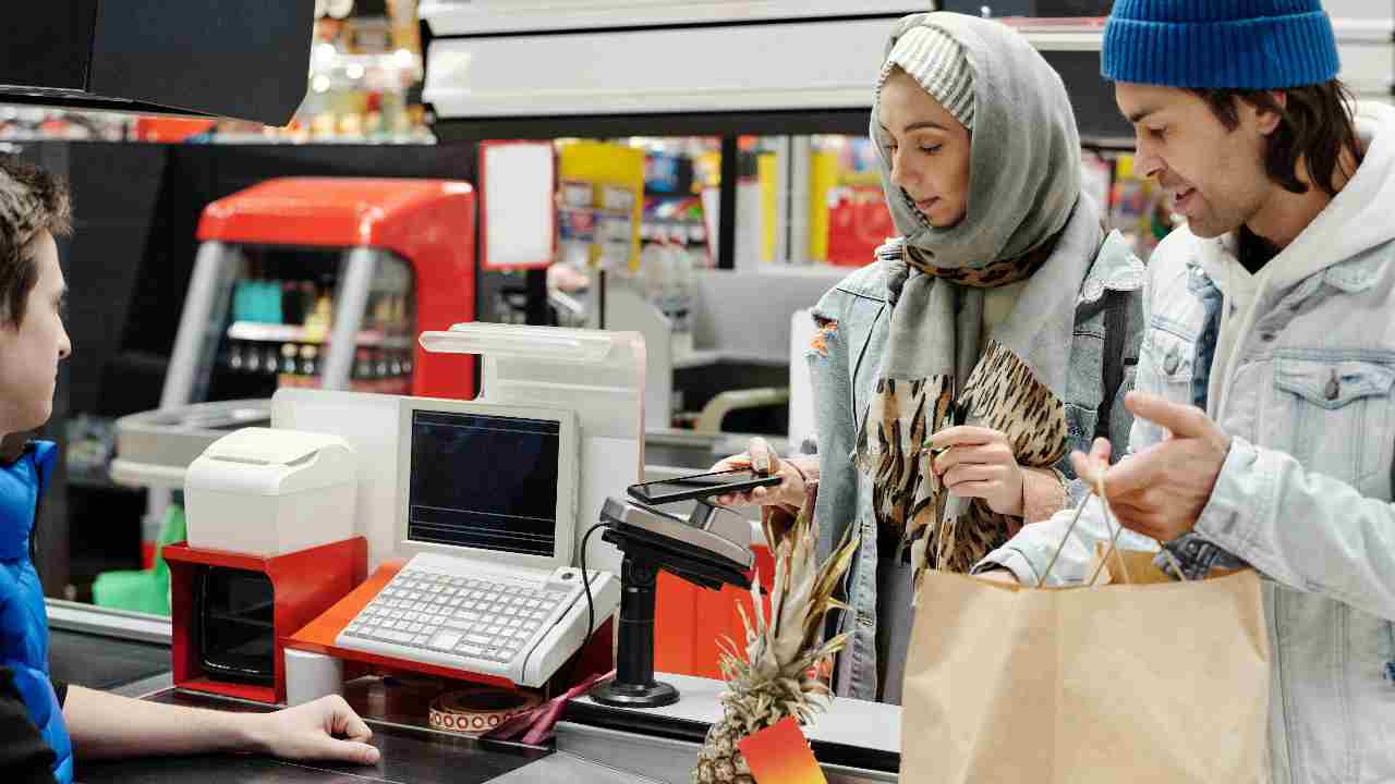 Spesa supermercato 