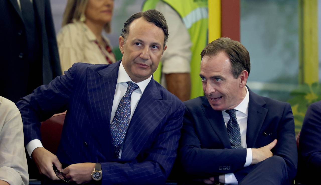 Iervolino e Milan (LaPresse) - salernosera.it