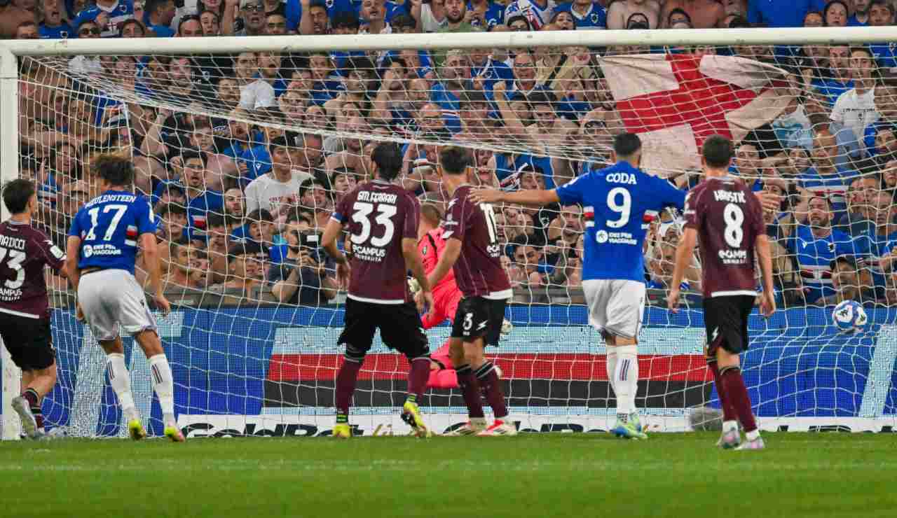 Sampdoria-Salernitana playout (LaPresse) - salernosera.it