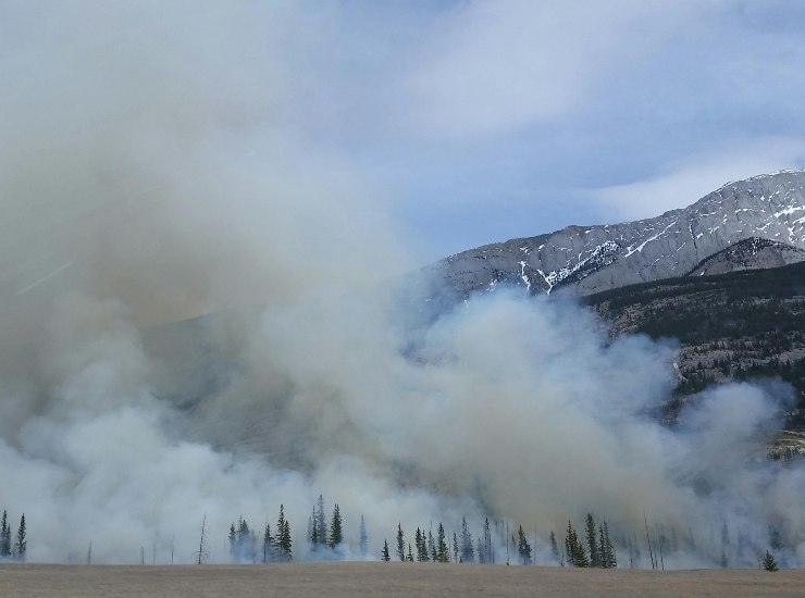 Incendio domato 