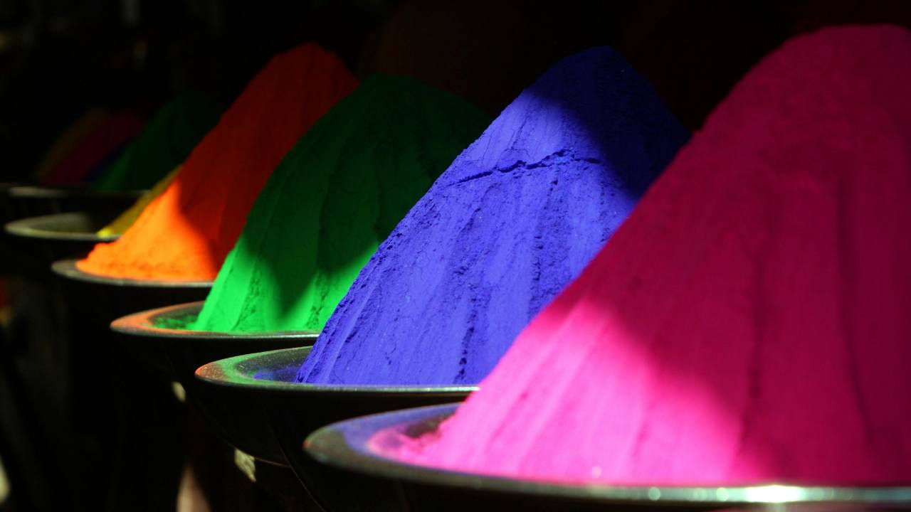 Polveri colorate 