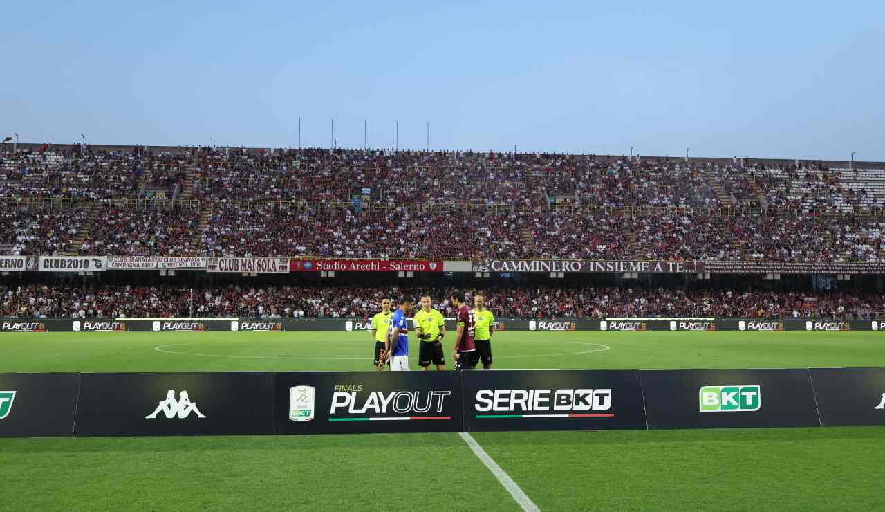 Stadio Arechi di Salerno (LaPresse) - salernosera.it 