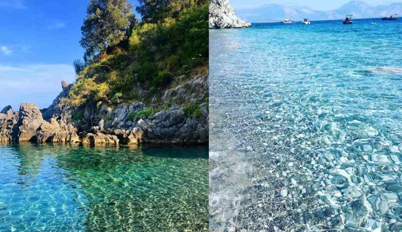 Spiaggia dei Francesi in Campania