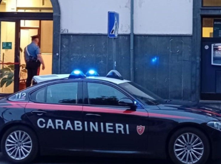 Furto in banca (Fonte irpinia_tv_online Instagram) - salernosera.it