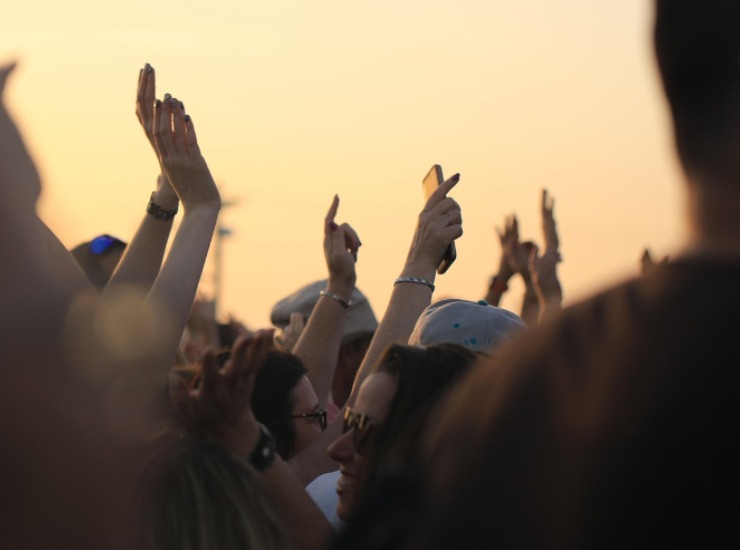 concerto all'ex base Nato di Napoli