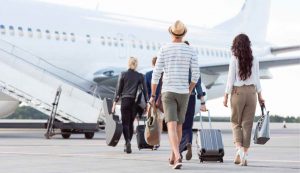 Prendere l'aereo
