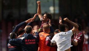 Esultanza giocatori Salernitana (LaPresse) - salernosera.it (6)