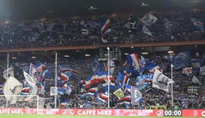 Gradinata Sud Sampdoria (LaPresse) - salernosera.it
