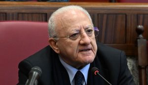 Vincenzo De Luca (Fonte vincenzodeluca Instagram) - salernosera.it