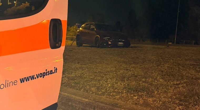 Giovane ferito in un incidente stradale a Pontecagnano