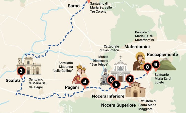 La Via Mariana dell’Agro: un percorso tra fede e tradizioni locali