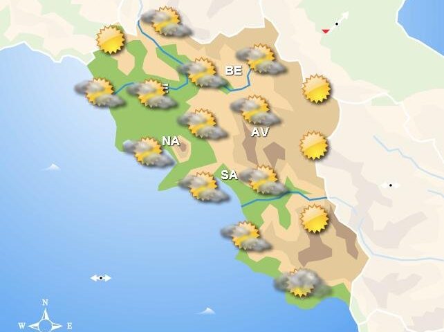 Meteo domani: in Campania cieli sereni, instabilità nel pomeriggio