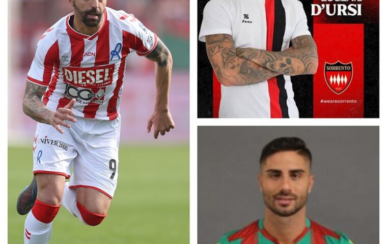 Salernitana, tre rinforzi in arrivo: D’Ursi, Capuano e Vitale