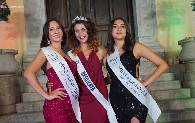 Zoe Coccia, l’agropolese vincitrice della finale regionale Miss Universe Italy 2026