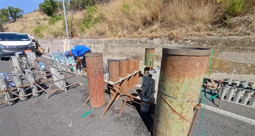 Palio dei Fuochi a Siano: spettacolo pirotecnico per San Rocco