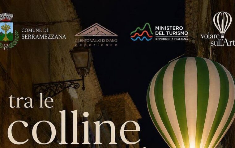 Serramezzana propone un volo in mongolfiera al tramonto