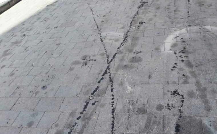 Tracce scure sui viali della Villa comunale di Pagani: proteste e dubbi sul servizio di igiene urbana