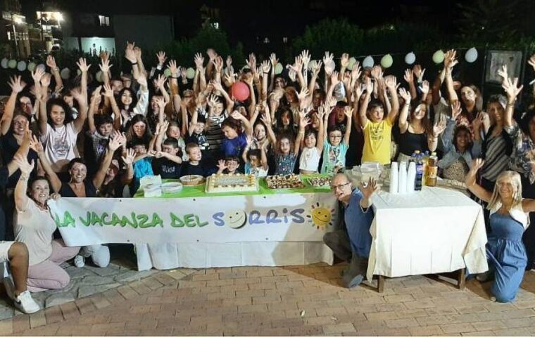 La Vacanza del Sorriso torna nel Cilento: 19 famiglie accolte in un’esperienza di solidarietà e condivisione