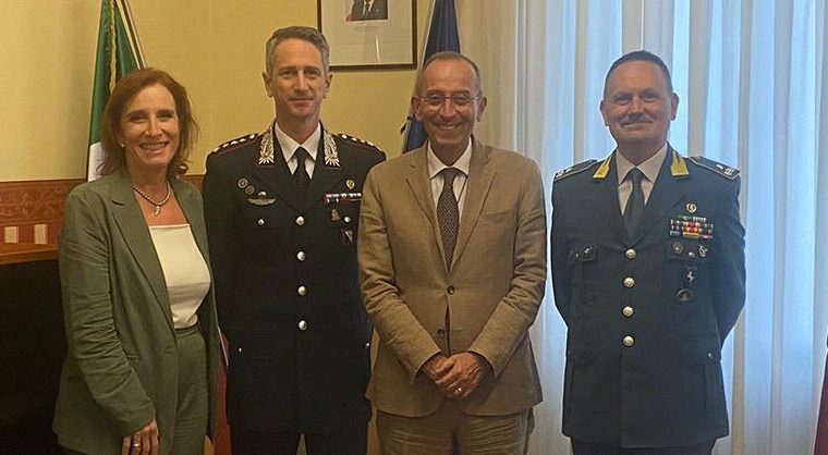 Salerno: il Prefetto saluta due funzionari in vista per nuovi incarichi