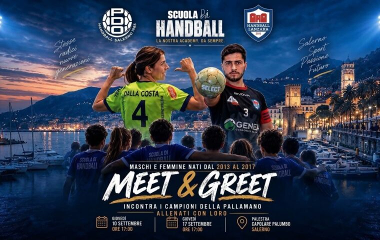 Open Day Handball: Salerno offre due appuntamenti per allenarsi con i campioni
