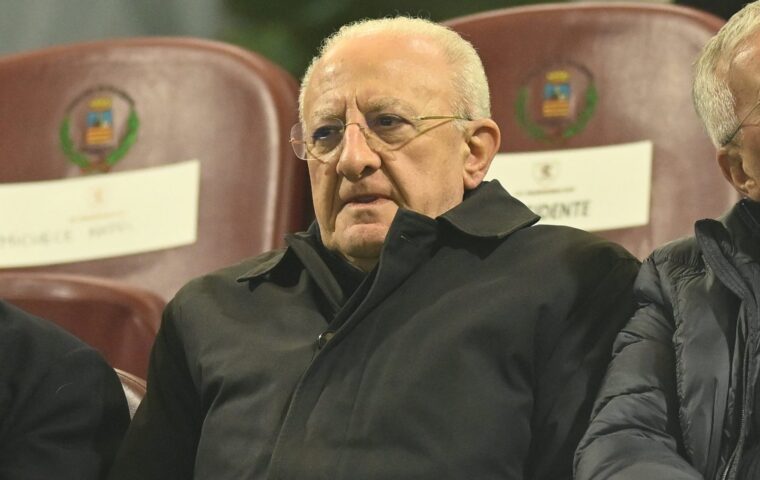 Restyling Arechi e Volpe, De Luca: “I soldi ci sono, i lavori si faranno”