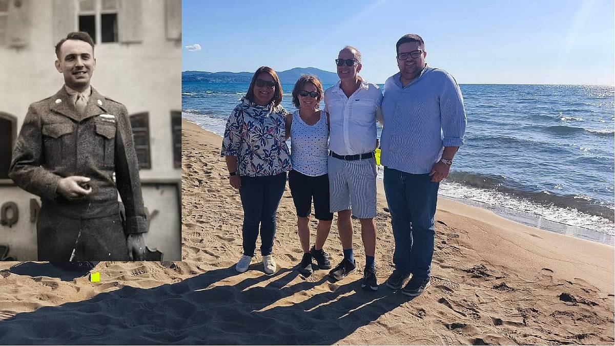 Il figlio di un veterano USA torna a Capaccio Paestum per ricordare l’Operazione Avalanche