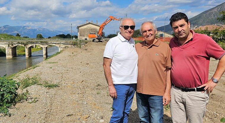 Il fiume Tanagro si rinnova: il Consorzio di Bonifica trasforma la Vasca Cappuccini a Sassano