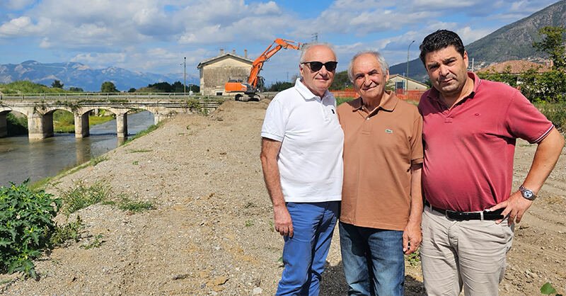 Il fiume Tanagro si rinnova: il Consorzio di Bonifica trasforma la Vasca Cappuccini a Sassano