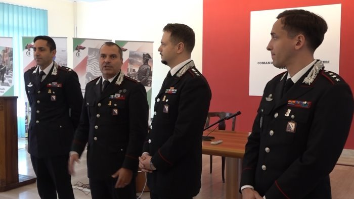 Nuovi assetti per i carabinieri in provincia di Salerno