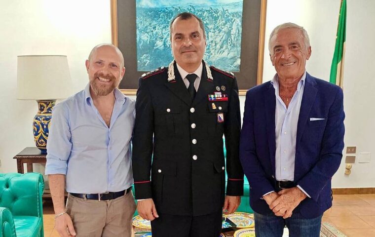 Commercianti Uniti di Salerno incontrano il colonnello Corinaldesi per migliorare la sicurezza urbana