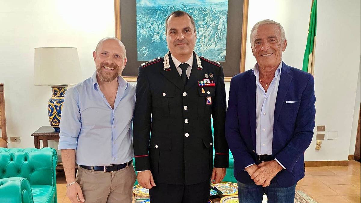 Commercianti Uniti di Salerno incontrano il colonnello Corinaldesi per migliorare la sicurezza urbana