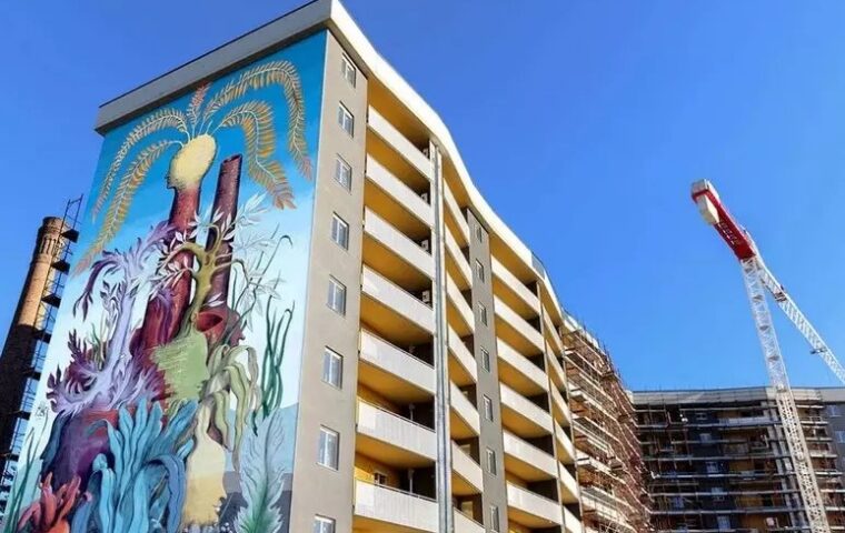 Spineta Apartments trasforma un’ex area industriale in quartiere sostenibile e sociale a Pontecagnano Faiano